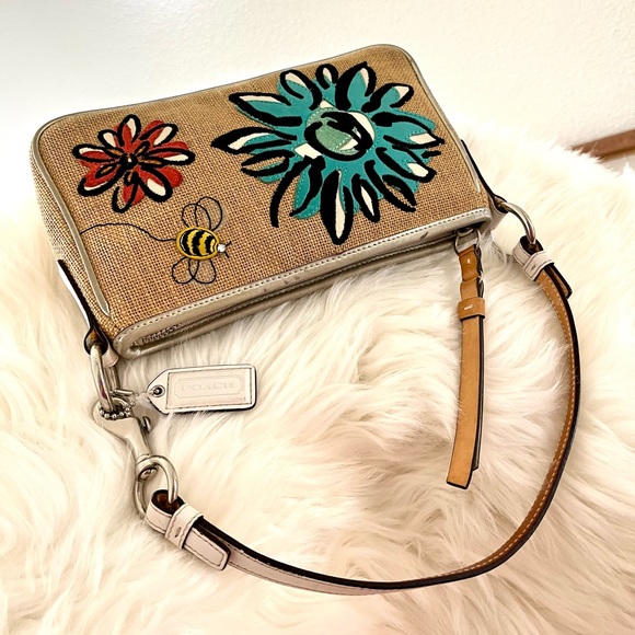 EUC Coach Bee Flower Bag - Picture 2 of 15